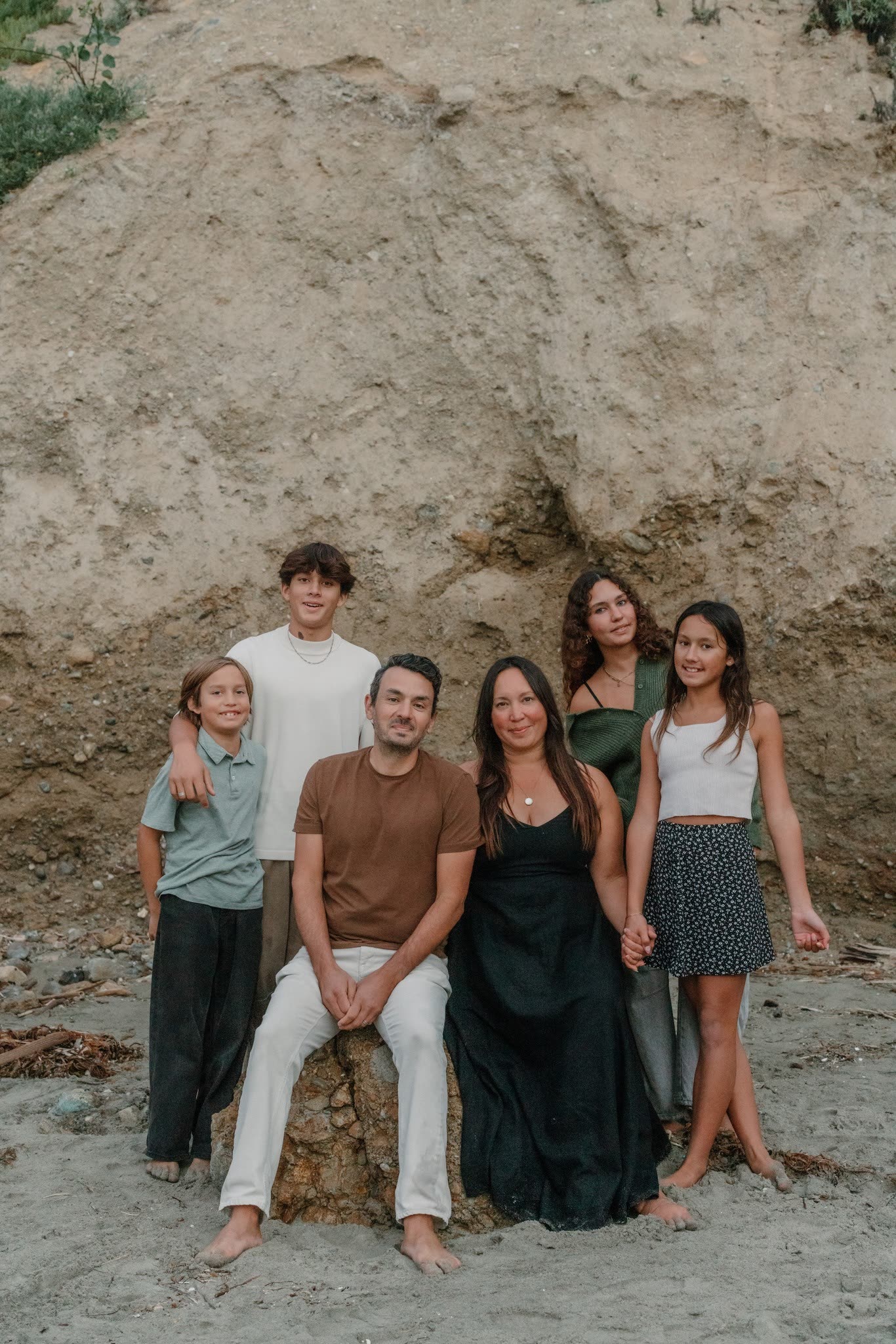 Peter Awad with his family